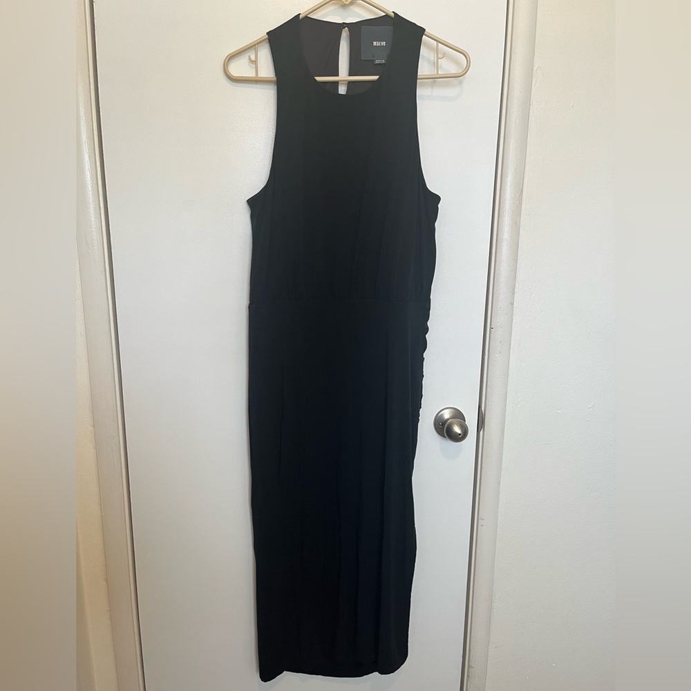 Maeve ruched tank dress (Anthropologie)